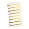 Smarty Had A Party White with Gold Stripes Paper Dinner Napkins 600 Napkins, 600PK 3195-CASE - alternate 2